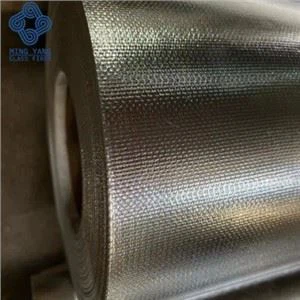 Lupot a Fiberglass a Nalamina iti Aluminum Foil